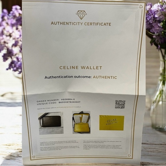 Celine XL Wallet Full Inclusion - Picture 3 of 7